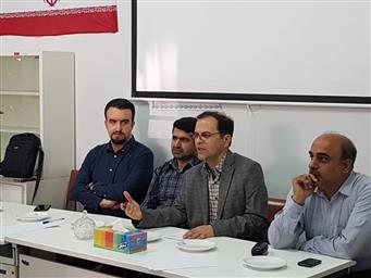 جلسه شورای اداری مرکز آموزشی و درمانی رازی و مجتمع باباباغی