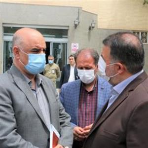 بازدید ریاست محترم دانشگاه علوم پزشکی تبریز از مرکز آموزشی ودرمانی رازی تبریز