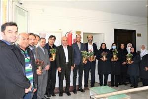 بزرگداشت روز ملی منابع انسانی در مرکز آموزشی و درمانی رازی تبریز 