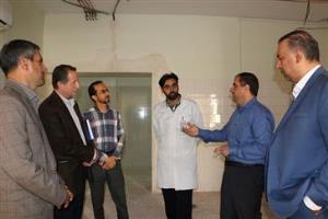 بازدید مدیرخدمات پرستاری دانشگاه علوم پزشکی تبریز از مرکز آموزشی و درمانی رازی تبریز