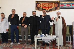 برگزاری مراسم عزاداری ایام سوگواری ابا عبدالله الحسین در مرکز آموزشی و درمانی رازی تبریز 