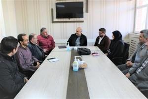 برگزاری جلسه تکریم و معارفه در مرکز آموزشی و درمانی رازی تبریز