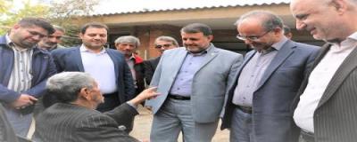 بازدید رئیس دانشگاه از باباباغی 