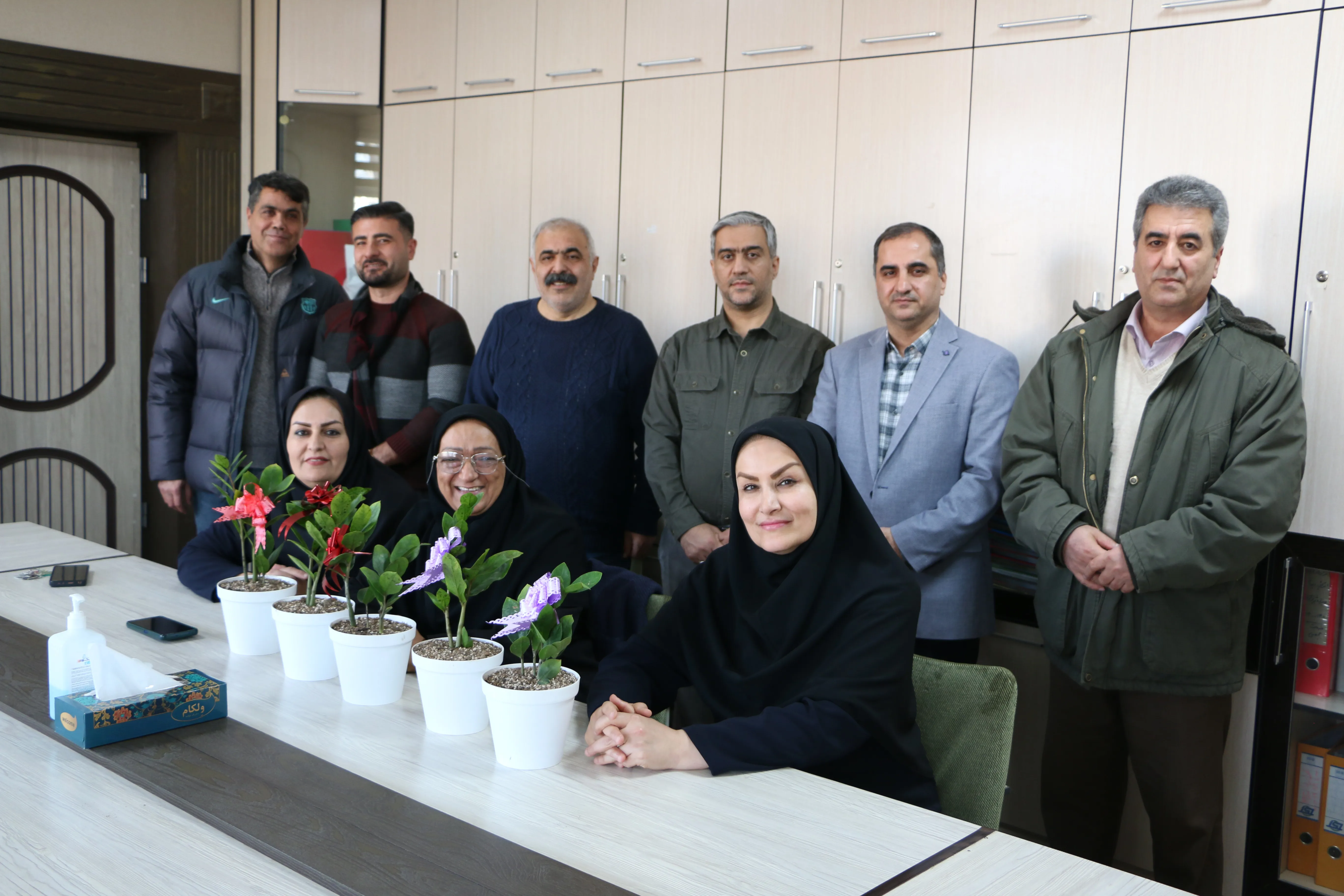 گرامیداشت روز مددکار در مرکز آموزشی و درمانی رازی تبریز