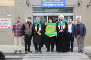 بیمارستان رازی تبریز میزبان خادمان آستان قدس رضوی