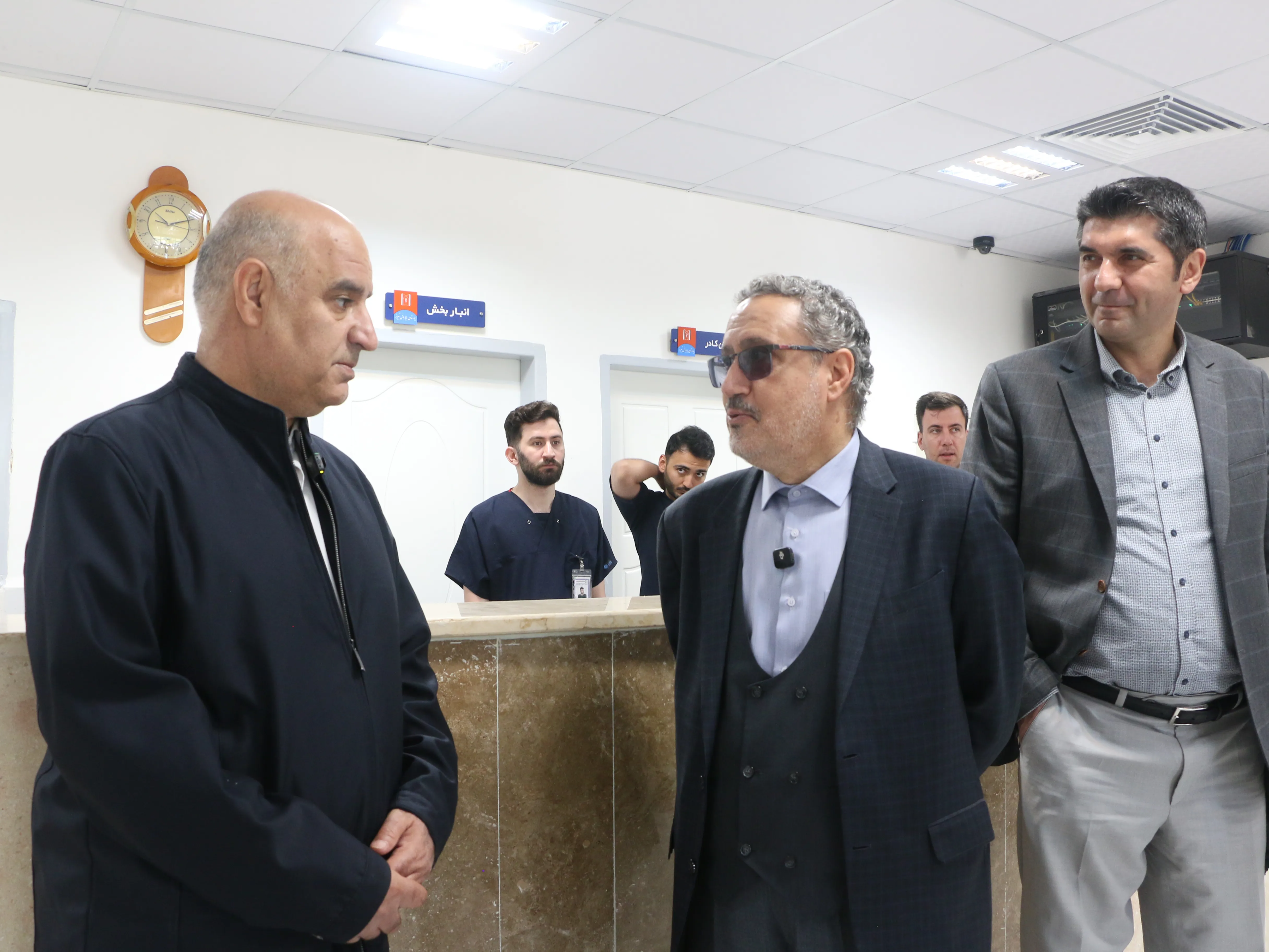 بازدید اساتید گروه روانپزشکی مرکز آموزشی و درمانی رازی تبریز از مجتمع درمانی بابا باغی