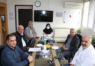 بازدید معاون توسعه  مدیریت و منابع دانشگاه علوم پزشکی تبریز از مرکز آموزشی و درمانی رازی تبریز