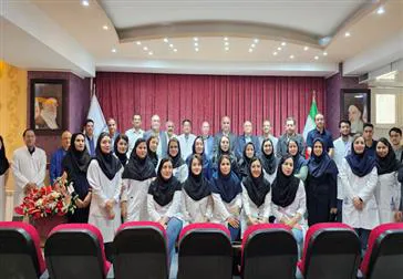مراسم تجلیل از اساتید گروه نورولوژی به مناسبت هفته استادو معلم