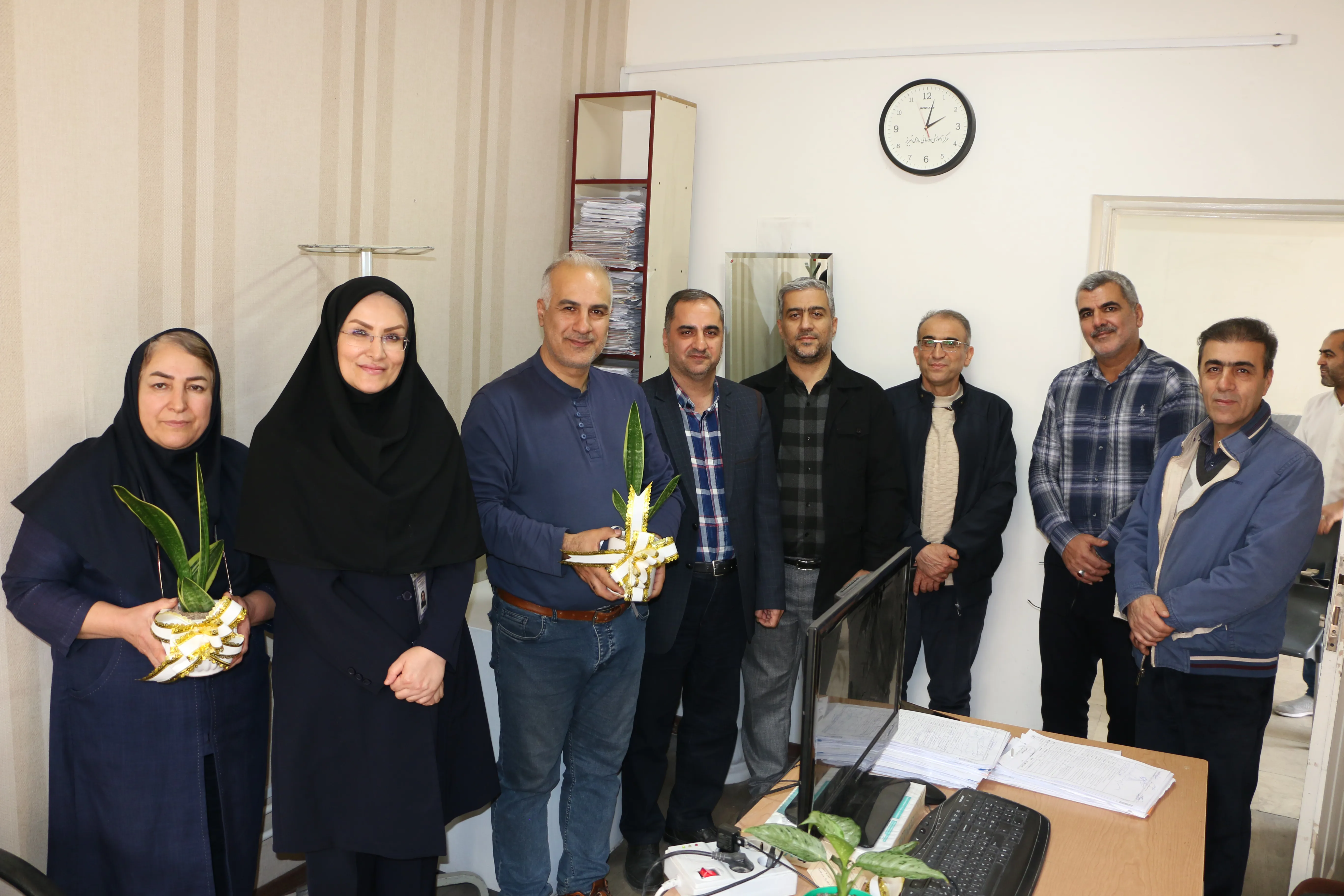 گرامیداشت روز بیمه در مرکز آموزشی درمانی و پژوهشی رازی تبریز
